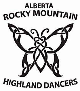 Alberta Rocky Mountain Highland Dance Logo